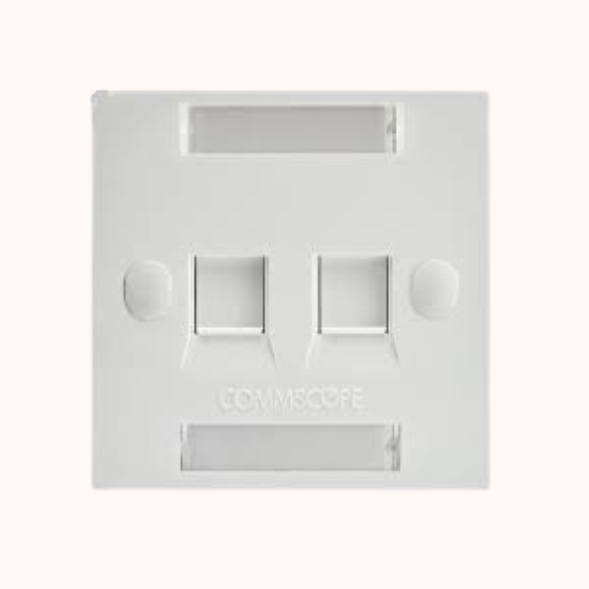COMMSCOPE QUARD FACE PLATE (1859053-1)