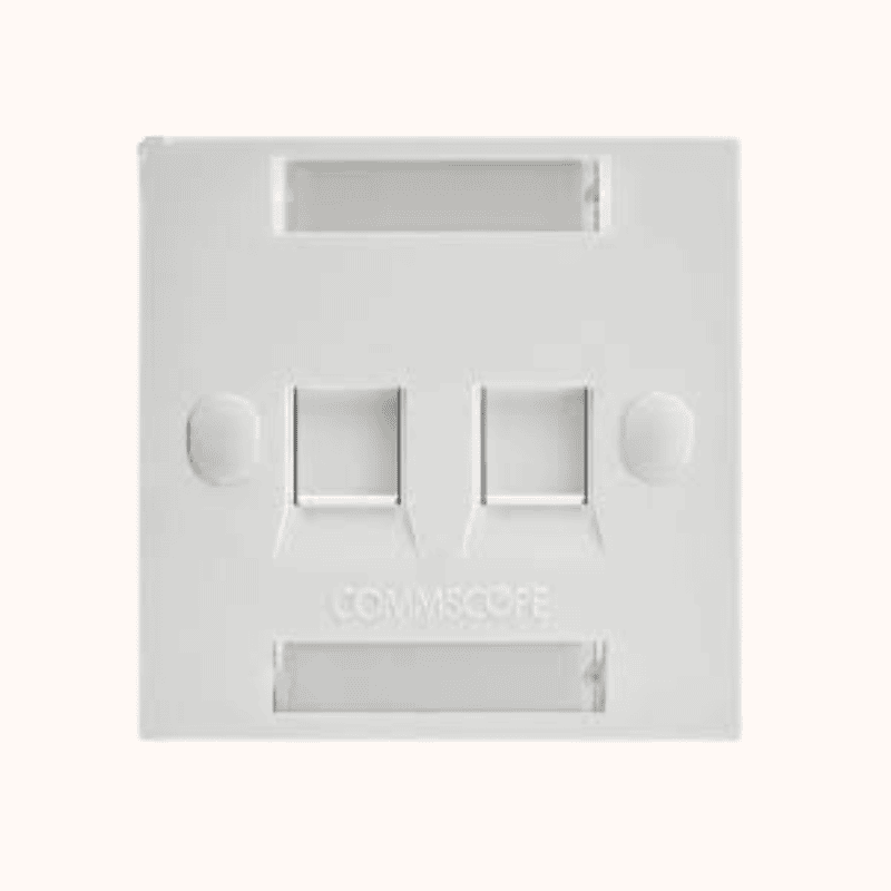 COMMSCOPE QUARD FACE PLATE (1859053-1)