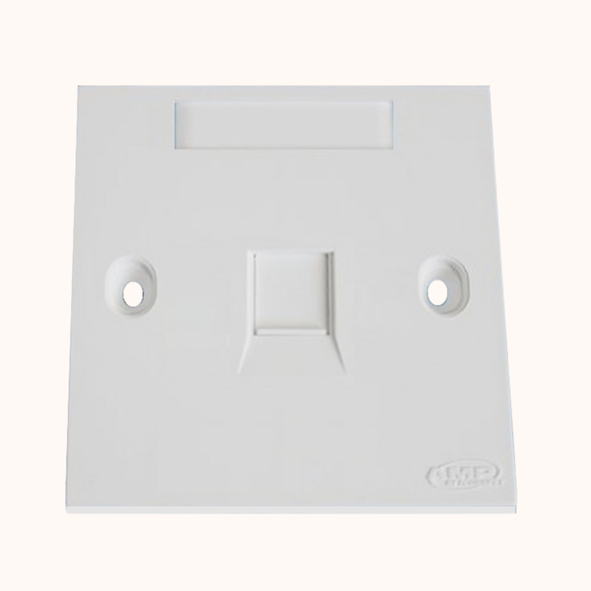 COMMSCOPE SINGLE FACE PLATE (235001-1)