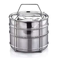 Expresso Stainless Steel Cooker Separator Set for Prestige Outer Lid Pressure Cooker