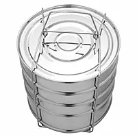 Expresso Stainless Steel Cooker Separator Set for Prestige Outer Lid Pressure Cooker
