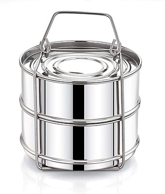 Expresso Stainless Steel Cooker Separator Set for Prestige Outer Lid Pressure Cooker