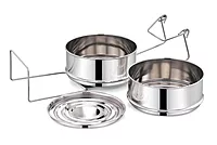 Expresso Stainless Steel Cooker Separator Set for Prestige Outer Lid Pressure Cooker