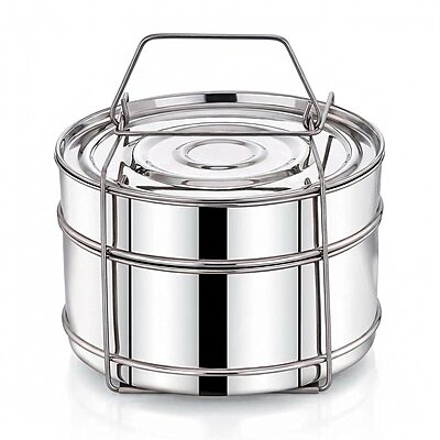 Expresso Stainless Steel Cooker Separator Set for Prestige Outer Lid Pressure Cooker
