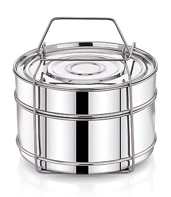 Expresso Stainless Steel Cooker Separator Set for Prestige Outer Lid Pressure Cooker