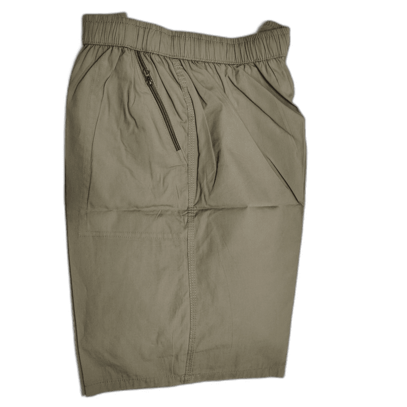 Plain Cotton Bermuda Shorts
