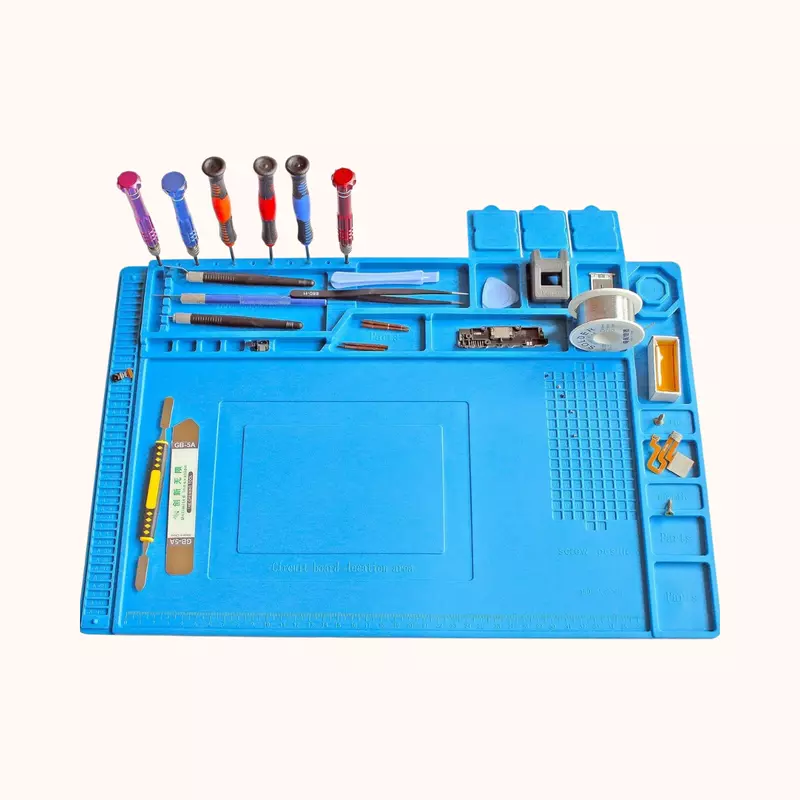 COOLCOLD Heat Resistant Silicone Soldering Mat
