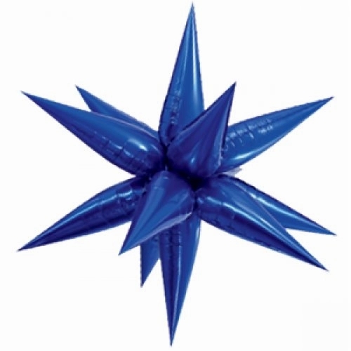 CORONA STAR | BLUE FOIL BALLOON | PACK OF 1
