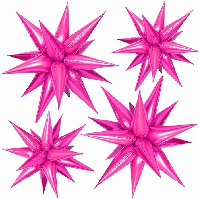 CORONA STAR | PINK FOIL BALLOON | PACK OF 1