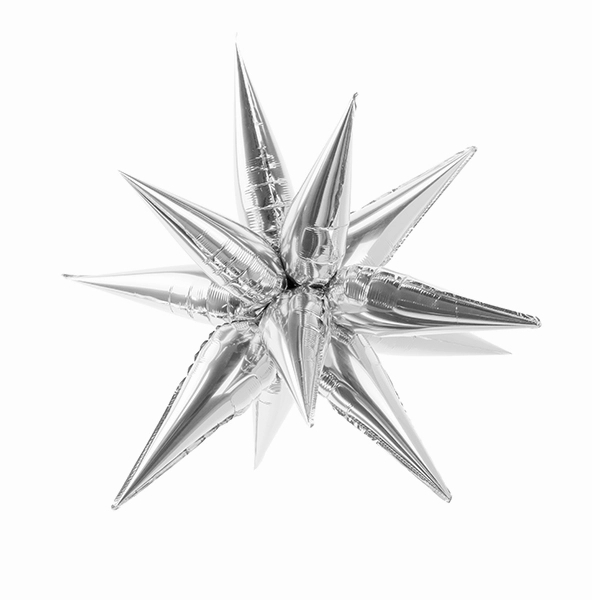 CORONA STAR | SILVER FOIL BALLOON | PACK OF 1