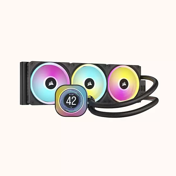 CORSAIR iCUE Link LCD Liquid CPU Cooler-H150i