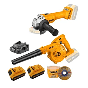 INGCO Lithium-Ion Cordless 2 Pcs Combo Kit COSLI2211310 (20V) INGCO Lithium-Ion Cordless 2 Pcs Combo Kit COSLI2211310 (20V)