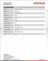 CP PLUS CP-E28A Full HD Wi-Fi PT Camera with 360 degree View, 2-Way Talk & Night Vision Security Camera  (128 GB, 1 Channel)