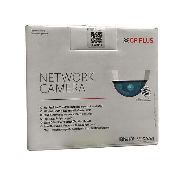 CP Plus Network Dome Camera – HD Surveillance | IP Camera | Indoor Security Solution