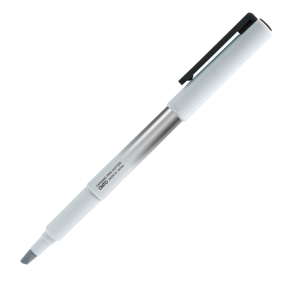 Ohto Antibacterial Ceramic Pen Cutter Silver