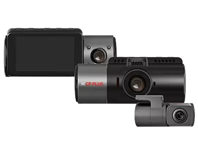 CP PLUS  DASHCAM WITH GPS FRONT, CABIN & REAR CAMERA CP-KF86C WITH HARWARE KIT