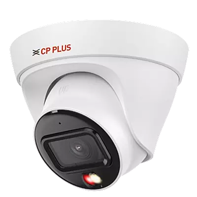 CP PLUS IP DOME GOLD 2 MP WITH AUDIO+COLOR CP-UNC-DA21L3C-LQ-2.8MM