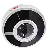 CP PLUS IP FISHEYE CAMERA 6 MP WITH MIK +MICRO SD SLOT CP-UNC-EE61L2C-VMD-Q 1.68 mm