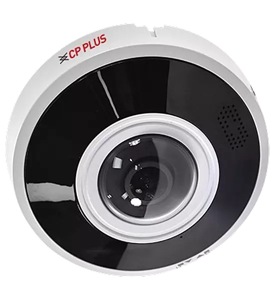 CP PLUS IP FISHEYE CAMERA 6 MP WITH MIK +MICRO SD SLOT CP-UNC-EE61L2C-VMD-Q 1.68 mm
