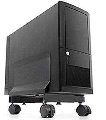 CPU Trolley , High Grade Metal CPU Trolley with Caster Wheel to move CPU around to create a flexible workspace