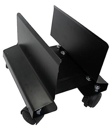 CPU Trolley High Grade Metal CPU Trolley with Caster Wheel, Wheel CPU Holder  (Aluminum)