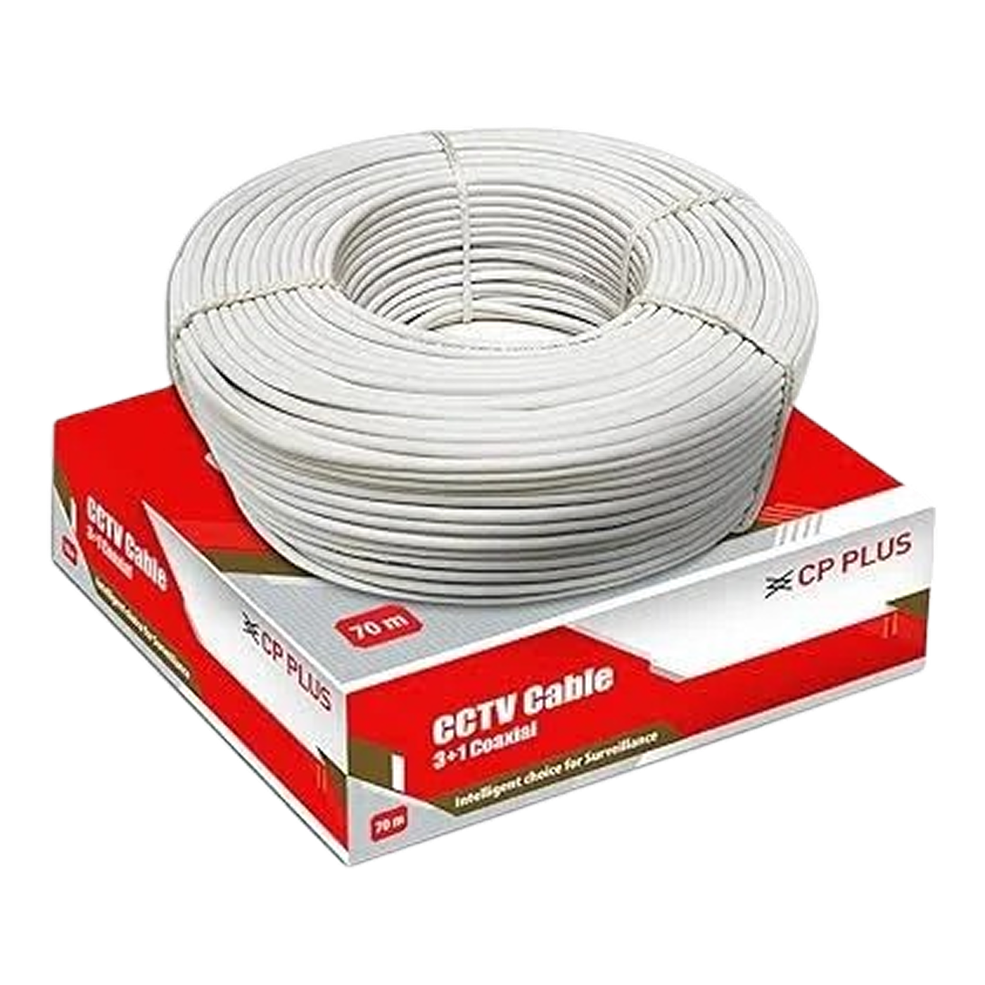 CP PLUS CCTV CABLE 2+1 90 MTR CP-ECC-91RS INDOOR