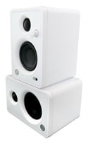 Mackie CR3-XBTLTD-WHT Limited Edition 3" Powered Monitors with Bluetooth Mackie CR3-XBTLTD-WHT Limited Edition 3" Powered Monitors with Bluetooth