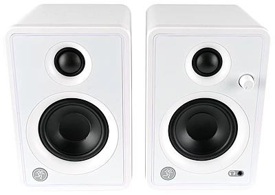Mackie CR3-XBTLTD-WHT Limited Edition 3" Powered Monitors with Bluetooth