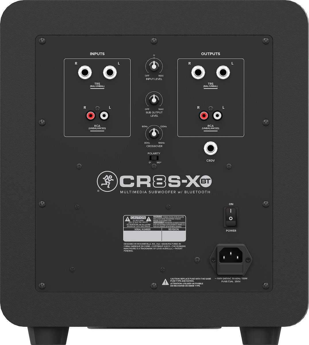 Mackie CR8S-XBT 8" Powered Studio Subwoofer