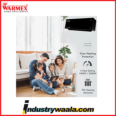 Warmex PTC Wall Mount Heater SUPERB WM Black 1000 2000 Watts