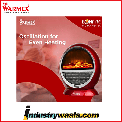Warmex PTC Bonfire Fan Room Heatern 750 1500 Watts