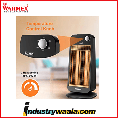 Warmex Bold 900 Watts Room Heater Black