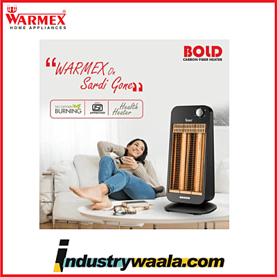 Warmex Bold 900 Watts Room Heater Black