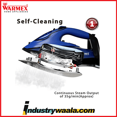 Warmex OTSI 2200 One Temperature Steam Iron 2200 W Blue