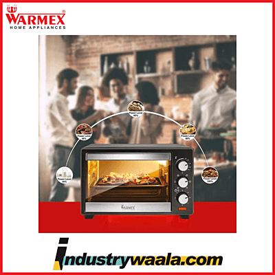Warmex MB20L C Oven Toaster Grill OTG Black 20 Litre