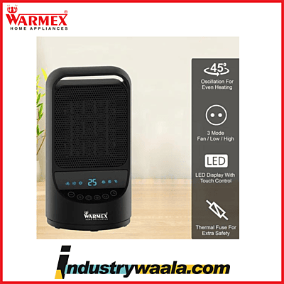 Warmex PTC Junior Digi Room Heater 750 1500 Watts Touch Display