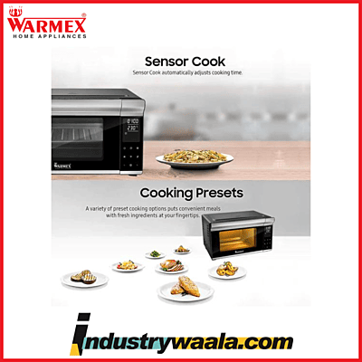 Warmex MB28L Oven Toaster Grill OTG Black 28 Litre