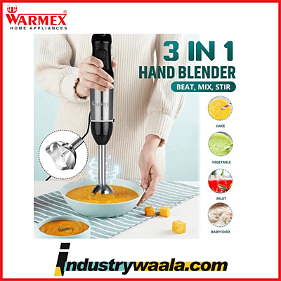 Warmex Home Appliances Blender with 500 600 ML Capacity