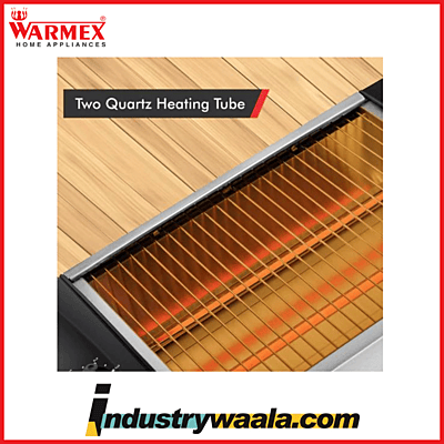 Warmex Toasty 600 Watts Stainless Steel 4 Slices Flat Bread Toaster With Removable Crumb Tray