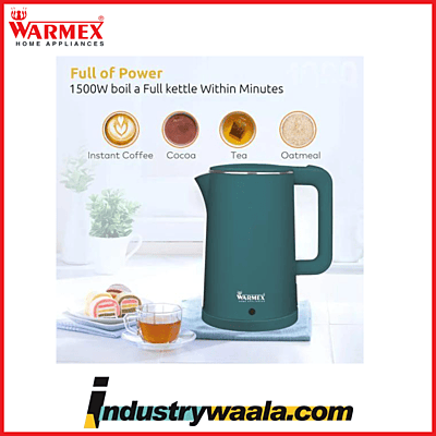 Warmex Home Appliances KW80 with Keep Warm Function Multi Cooker Electric Kettle 1.8 L Green