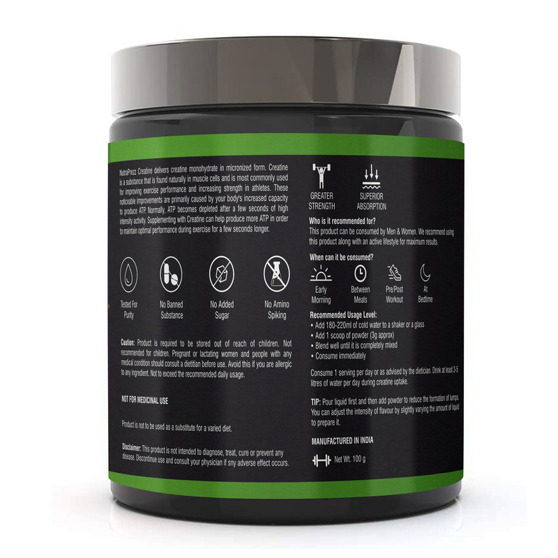 Creatine Monohydrate 100g