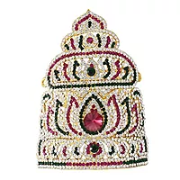 All God and Goddess Kireedom|Lotus Large Kireedam|Festival|Swamy Decoration|Deity Pooja Deco
