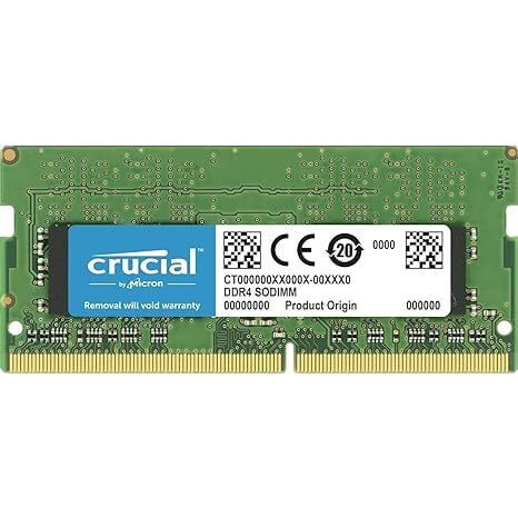 Crucial RAM 8GB DDR4 3200MHz CL22 (or 2933MHz or 2666MHz) Laptop Memory CT8G4SFRA32A Crucial RAM 8GB DDR4 3200MHz CL22 (or 2933MHz or 2666MHz) Laptop Memory CT8G4SFRA32A