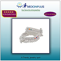 Silver Baby Anklet ( Salangai Kolusu- 6INCH)