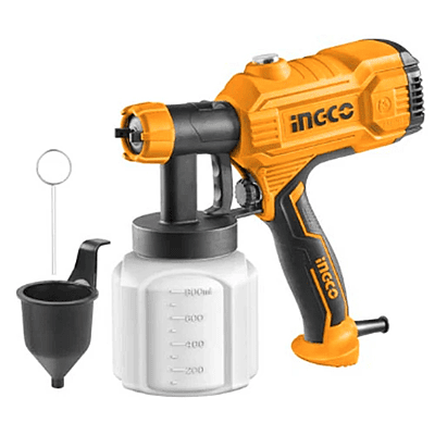 INGCO Lithium-Ion Cordless Spray Gun CSGLI20402 (20V) INGCO Lithium-Ion Cordless Spray Gun CSGLI20402 (20V)