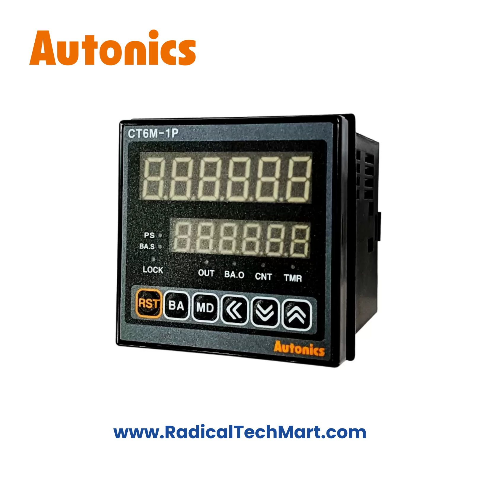 Autonics CT6M-1P4 Multifunction Counter Timer with LED Display