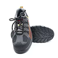 Karam FS-210 | Single Density | Flyknit Sporty | Composite Toe Fabric Safety Shoe | ISI Marked