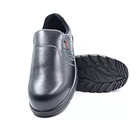 Karam FS04 | Safety Shoe | Fiber Toe | GR Leather| Slip-On | PU Sole