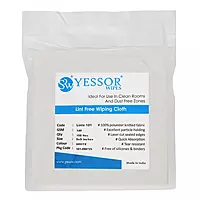 Yessor Wipes | Lint Free Cloth | 140GSM | Colour : White | Model - 101