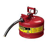 JUSTRITE - Model No: 7225130 - 2.5 GAL - SAFETY CAN W/HOSE